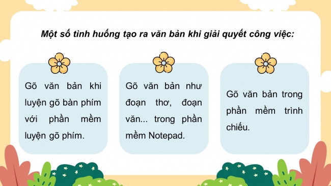 Soạn giáo án điện tử tin học 4 KNTT bài 10: Phần mềm soạn thảo văn bản 