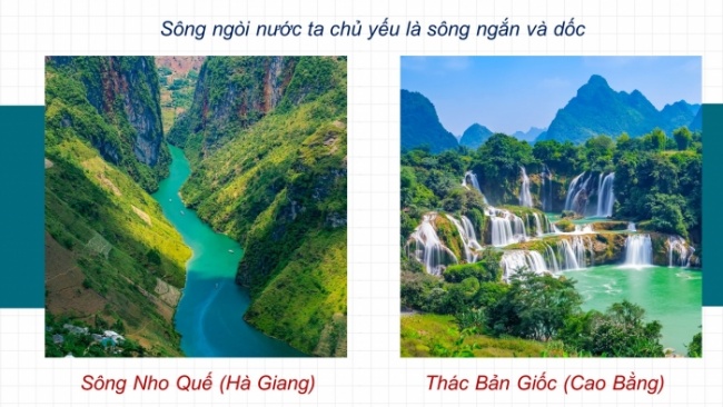 Soạn giáo án điện tử Địa lí 8 KNTT Bài 6: Thuỷ văn Việt Nam