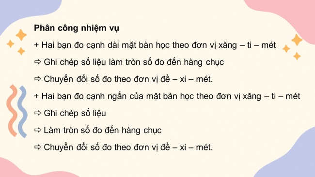 Soạn giáo án điện tử toán 4 CTST Bài 23: Thực hành và trải nghiệm