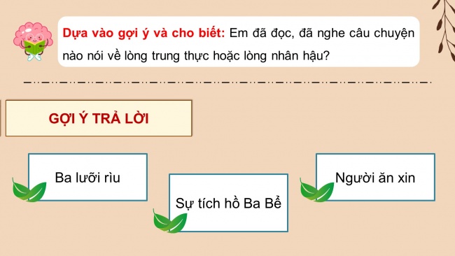 Soạn giáo án điện tử tiếng việt 4 CTST CĐ 1 Bài 2 Viết: Lập dàn ý cho bài văn kể chuyện