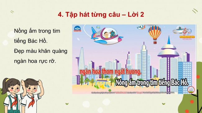 Soạn giáo án điện tử âm nhạc 4 CTST CĐ1 Tiết 2: Hát; Nhạc cụ tiết tấu; Lí thuyết âm nhạc