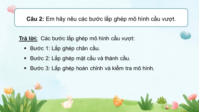 Soạn giáo án điện tử công nghệ 4 CTST: Ôn tập Phần 2