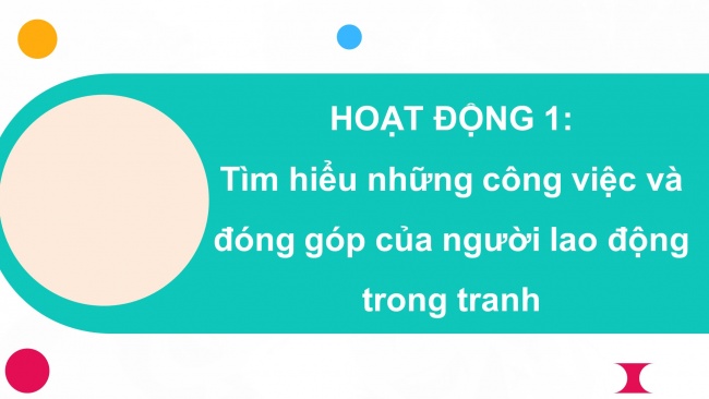 Soạn giáo án điện tử đạo đức 4 CTST bài 1: Người lao động quanh em