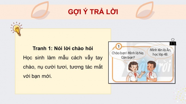 Soạn giáo án điện tử đạo đức 4 CTST bài 8: Em thiết lập quan hệ bạn bè