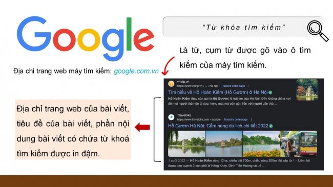 Soạn giáo án điện tử tin học 4 CTST Bài 4: Tìm kiếm thông tin trên Internet