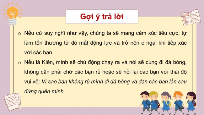 Soạn giáo án điện tử HĐTN 4 CTST bản 2 Tuần 4: HĐGDTCĐ - Điều chỉnh suy nghĩ của bản thân