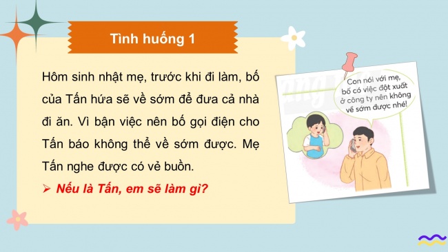 Soạn giáo án điện tử HĐTN 4 CTST bản 2 Tuần 7: HĐGDTCĐ - Hoạt động gắn kết yêu thương trong gia đình