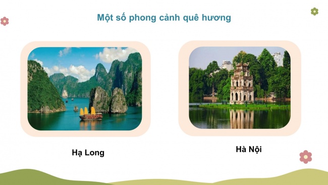 Soạn giáo án điện tử mĩ thuật 4 CTST bản 1 Bài 2: Phong cảnh quê em