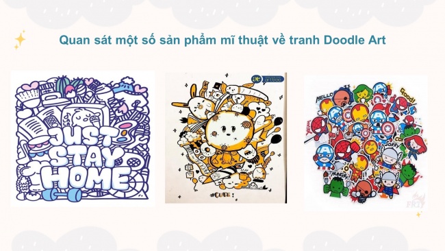 Soạn giáo án điện tử mĩ thuật 4 CTST bản 1 Bài 1: Tranh vẽ các hình nối tiếp nhau