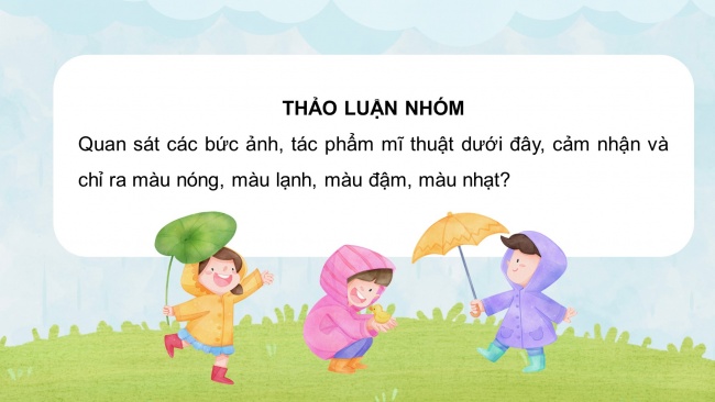 Soạn giáo án điện tử mĩ thuật 4 CTST bản 2 Bài 5: Phong cảnh quê hương