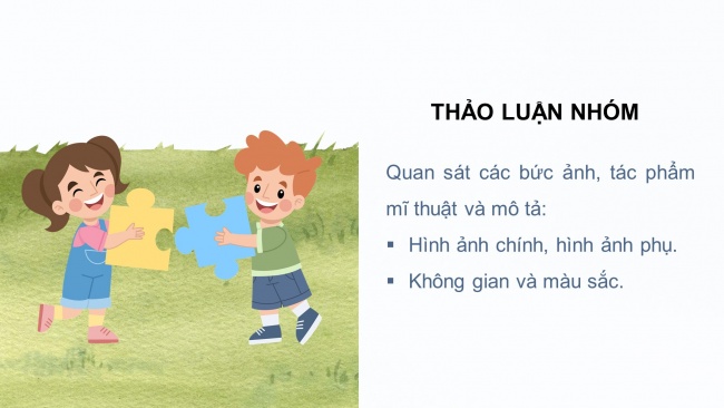 Soạn giáo án điện tử mĩ thuật 4 CTST bản 2 Bài 13: Kỉ niệm về thầy cô