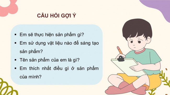 Soạn giáo án điện tử mĩ thuật 4 CTST bản 2 Bài 14: Món quà tri ân