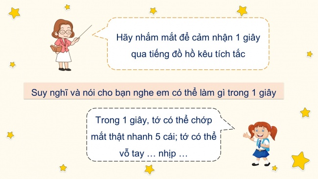 Soạn giáo án điện tử toán 4 cánh diều Bài 15: Giây