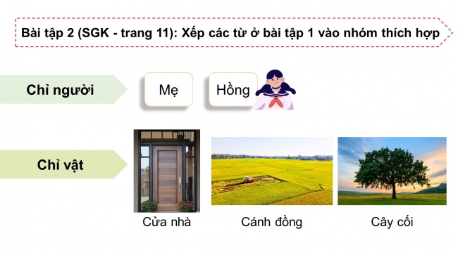 Soạn giáo án điện tử tiếng việt 4 cánh diều Bài 1 Luyện từ và câu 1: Danh từ