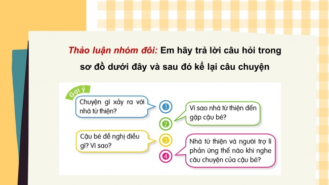 Soạn giáo án điện tử tiếng việt 4 cánh diều Bài 3 Nói và nghe 1: Kể chuyện: Chiếc ví