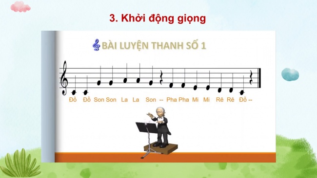 Soạn giáo án điện tử âm nhạc 4 cánh diều Tiết 1: Hát: Em là bông hồng nhỏ