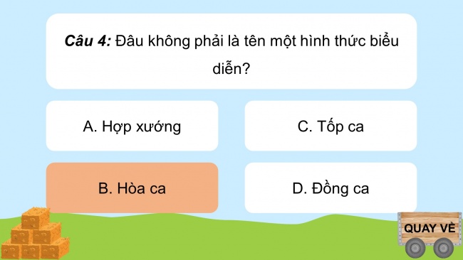 Soạn giáo án điện tử âm nhạc 4 cánh diều Tiết 8: Đọc nhạc: Bài đọc nhạc số 1; Vận dụng