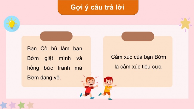 Soạn giáo án điện tử HĐTN 4 cánh diều Tuần 8: Cảm xúc của em - Hoạt động 3, 4