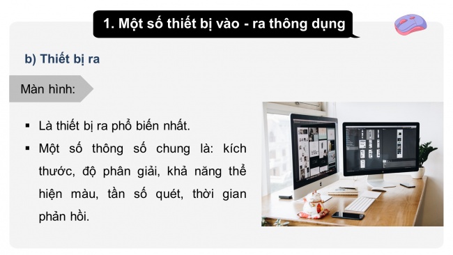 Soạn giáo án điện tử khoa học máy tính 11 KNTT Bài 5: Kết nối máy tính với các thiết bị số