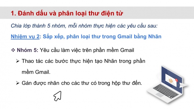 Soạn giáo án điện tử khoa học máy tính 11 KNTT Bài 8: Thực hành nâng cao sử dụng thư điện tử và mạng xã hội