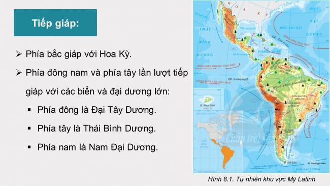 Soạn giáo án điện tử địa lí 11 CTST Bài 8: Tự nhiên, dân cư, xã hội và kinh tế Mỹ La tinh (Phần 1)