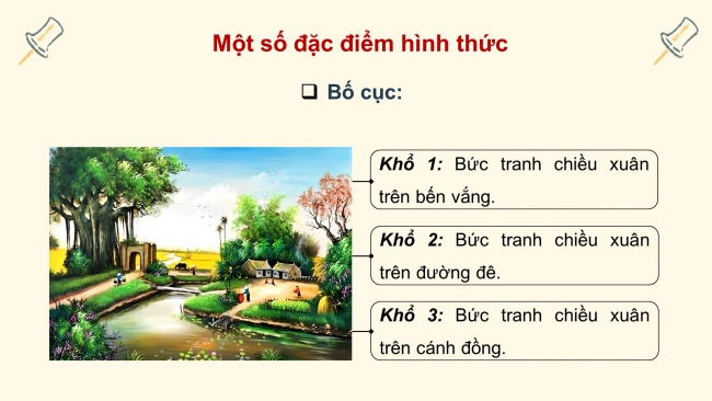 Soạn giáo án điện tử ngữ văn 11 CTST Bài 1 Đọc 3: Chiều xuân