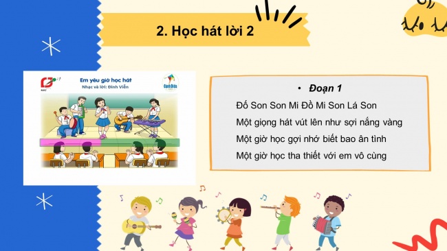 Bài giảng điện tử âm nhạc 6 cánh diều