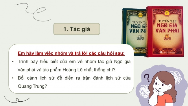 Soạn giáo án điện tử Ngữ văn 8 KNTT Bài 1 Đọc 2: Quang Trung đại phá quân Thanh