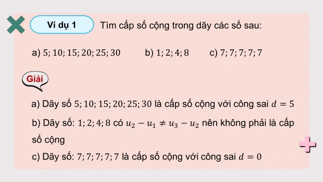 Soạn giáo án điện tử toán 11 CTST Bài 2: Cấp số cộng