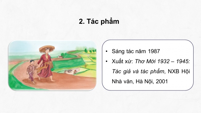 Soạn giáo án điện tử Ngữ văn 8 CD Bài 2 Đọc 3: Đường về quê mẹ