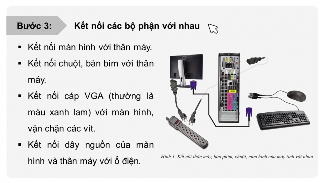 Soạn giáo án điện tử Tin học ứng dụng 11 Cánh diều Chủ đề A Bài 4: Thực hành với các thiết bị số