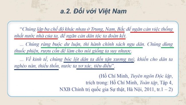 Soạn giáo án điện tử lịch sử 11 Cánh diều  Bài 6: Hành trình đi đến độc lập dân tộc ở Đông Nam Á (P2)