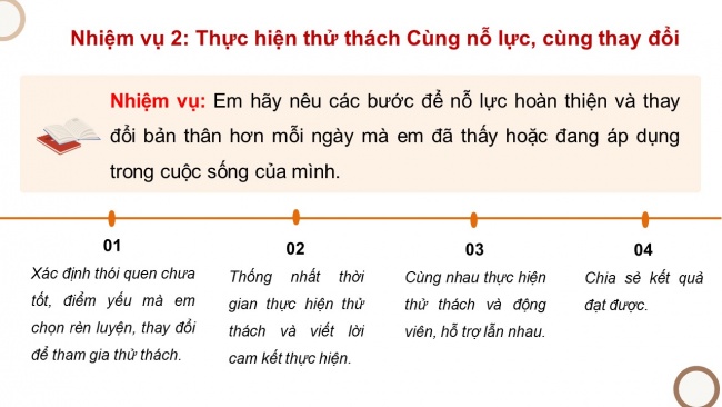 Soạn giáo án điện tử hoạt động trải nghiệm 11 Cánh diều Chủ đề 3: Hoàn thiện bản thân (P3)