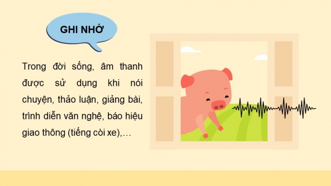 Soạn giáo án điện tử khoa học 4 CTST Bài 11: Âm thanh trong đời sống