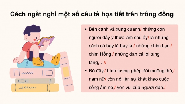 Soạn giáo án điện tử tiếng việt 4 CTST CĐ 3 Bài 4 Đọc: Trống đồng Đông Sơn