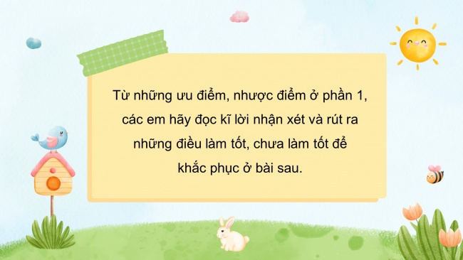 Soạn giáo án điện tử tiếng việt 4 CTST  CĐ 3 Bài 5 Viết: Trả bài văn thuật lại một sự việc