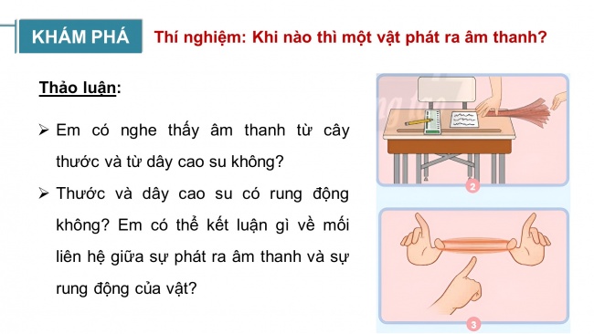 Soạn giáo án điện tử khoa học 4 CTST Bài 10: Âm thanh