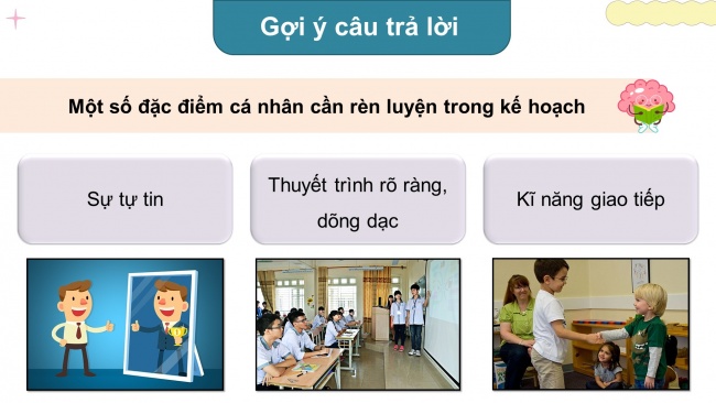 Soạn giáo án điện tử HĐTN 8 CTST (bản 1) Chủ đề 1: Khám phá một số đặc điểm của bản thân - Nhiệm vụ 6, 7