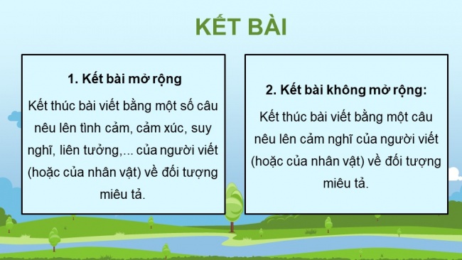 Soạn giáo án điện tử Tiếng Việt 4 CD Bài 6 Viết 2: Luyện tập tả cây cối