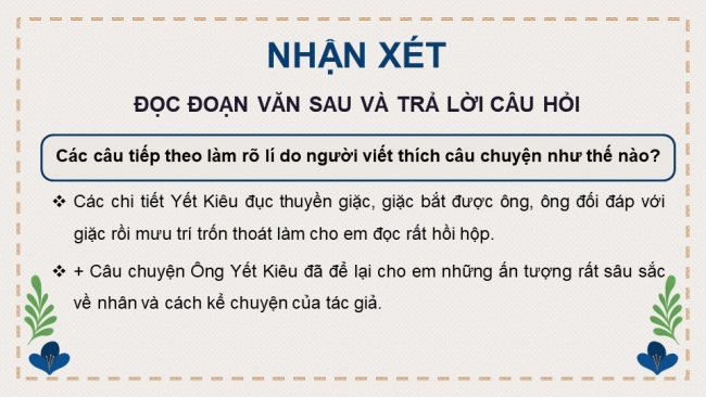 Soạn giáo án điện tử Tiếng Việt 4 CD Bài 8 Viết 1: Viết đoạn văn về một câu chuyện em thích