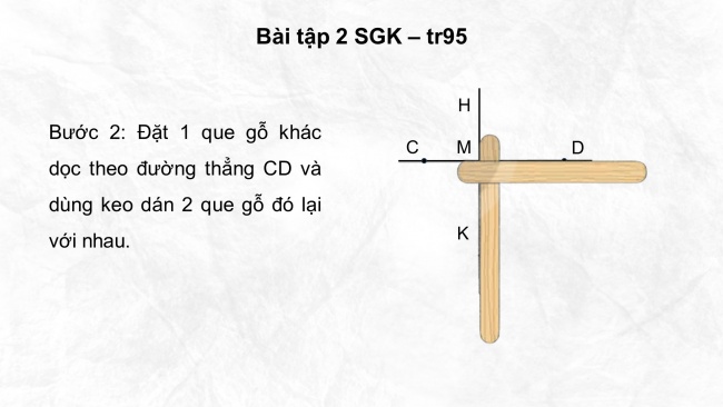 Soạn giáo án điện tử toán 4 KNTT Bài 28: Thực hành và trải nghiệm vẽ hai đường thẳng