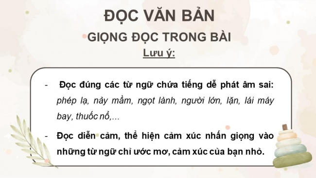 Soạn giáo án điện tử tiếng việt 4 KNTT Bài 31 Đọc Nếu chúng mình có phép lạ