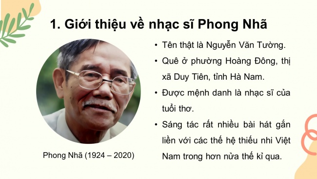 Soạn giáo án điện tử âm nhạc 4 CTST CĐ4 Tiết 3: Ôn tập đọc nhạc. Thường thức âm nhạc