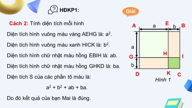 Soạn giáo án điện tử Toán 8 CTST Chương 1 Bài 3: Hằng đẳng thức đáng nhớ