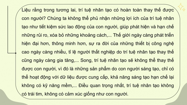 Soạn giáo án điện tử Ngữ văn 8 CTST Bài 2 Nói và nghe: Nghe và nắm bắt nội dung chính trong thảo luận nhóm, trình bày lại nội dung đó