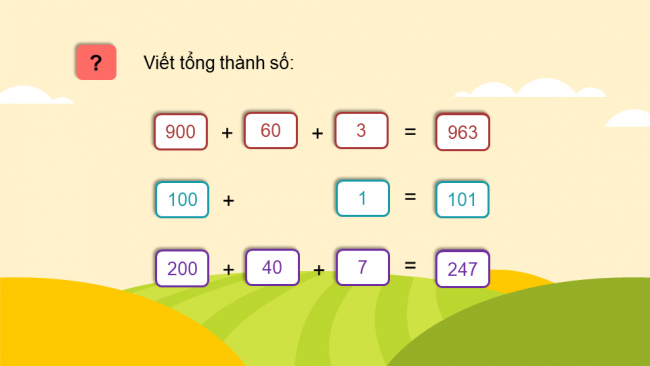 Bài giảng Powerpoint toán 3 chân trời sáng tạo