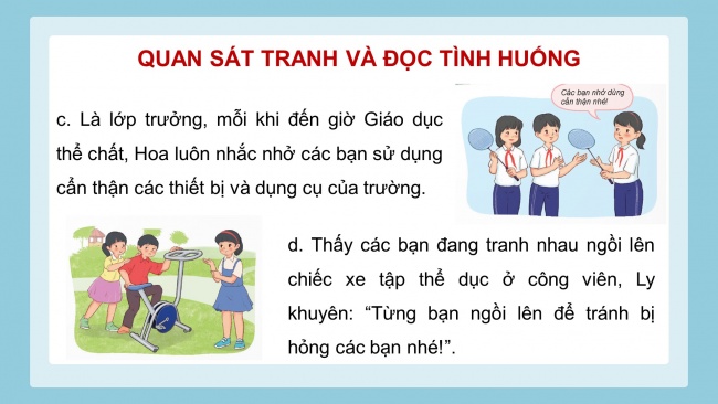 Soạn giáo án điện tử đạo đức 4 KNTT Bài 5: Bảo vệ của công