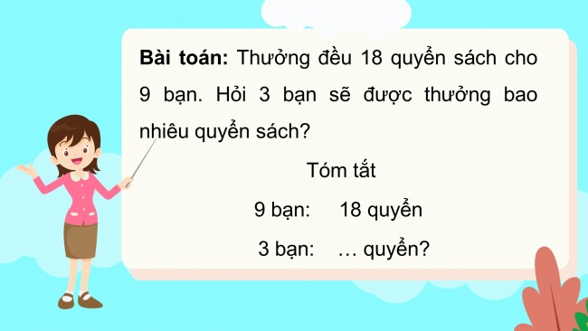 Soạn giáo án điện tử toán 4 CTST Bài 6: Bài toán liên quan đến rút về đơn vị