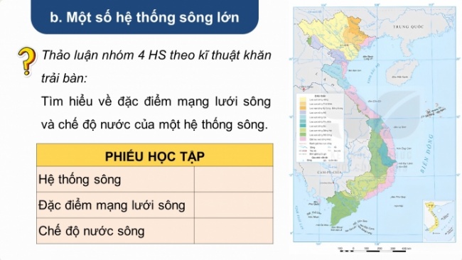 Soạn giáo án điện tử Địa lí 8 KNTT Bài 6: Thuỷ văn Việt Nam