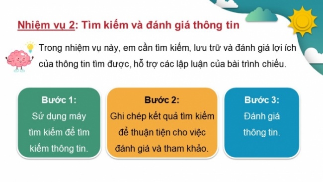 Soạn giáo án điện tử Tin học 8 KNTT Bài 3: Thực hành: Khai thác thông tin số
